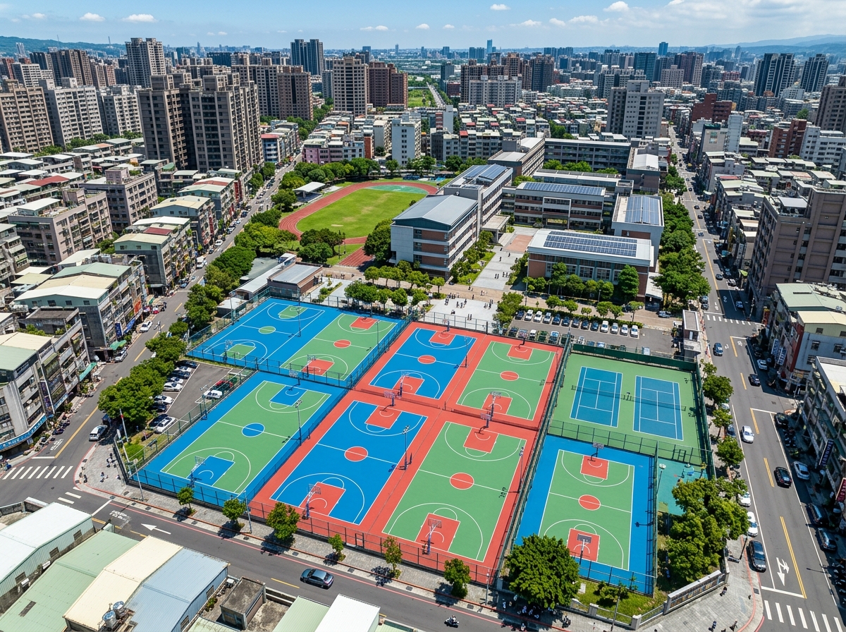 滁州市混合型塑胶跑道硅PU篮球场 - 哪里好