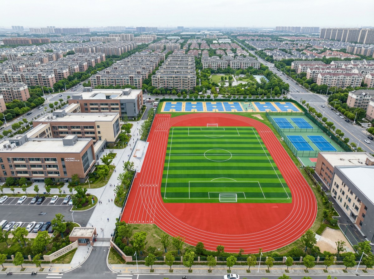 滁州市硅PU球场混合型塑胶跑道 - 一站式服务